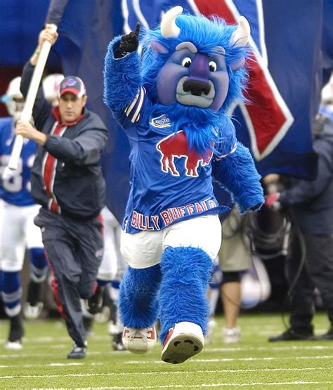 Buffalo bills blow up team mascot